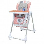 Jedálenská stolička Baby Mix Infant, pink